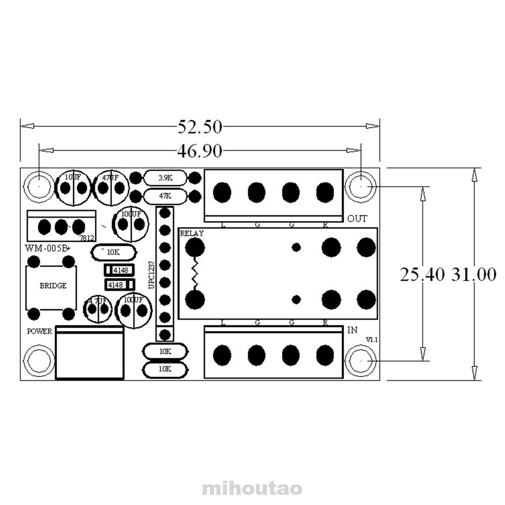 CHANNEL Bảng Mạch Khuếch Đại Âm Thanh 200w