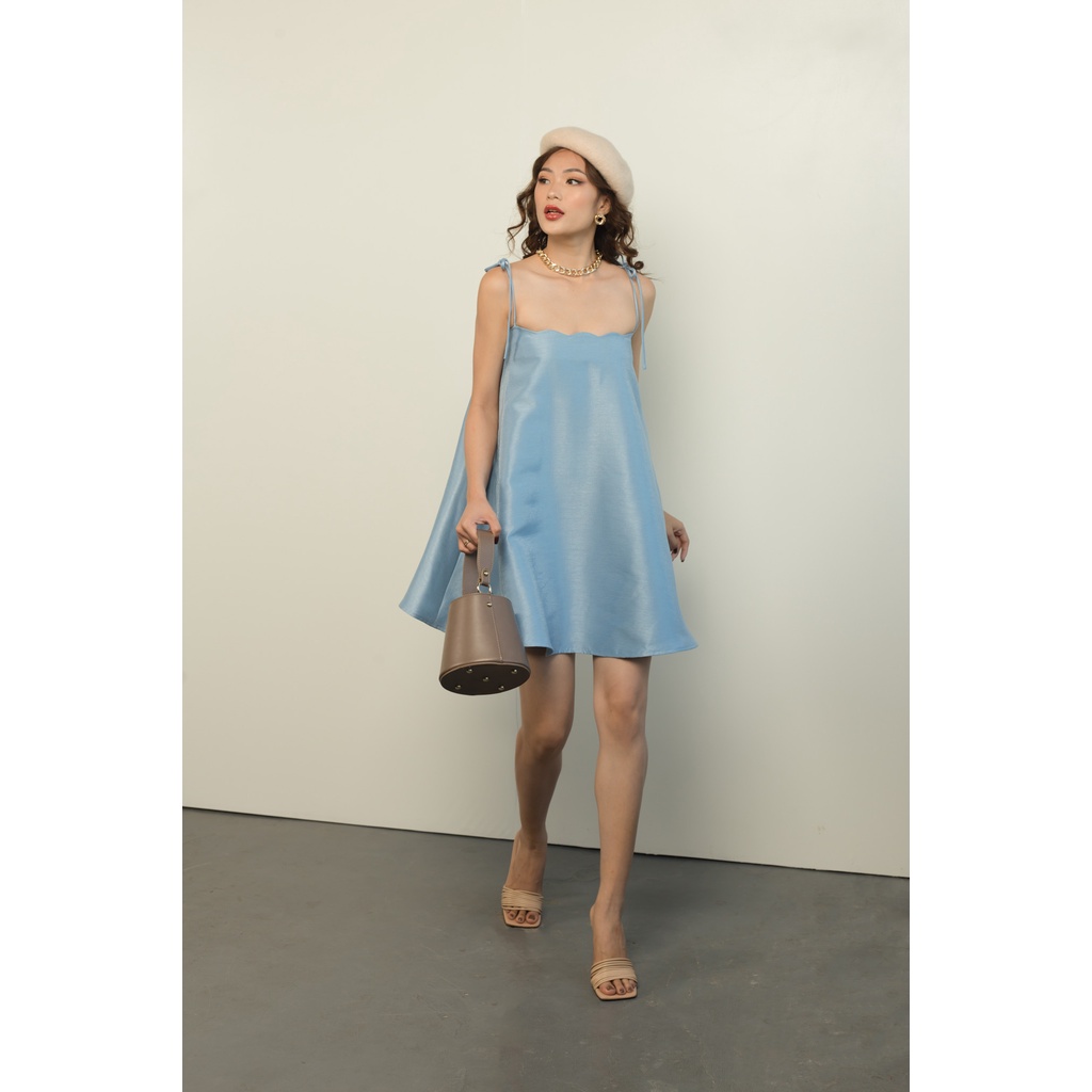 GOÛT DE JUN - Đầm babydoll xanh - LILAH DRESS | BigBuy360 - bigbuy360.vn