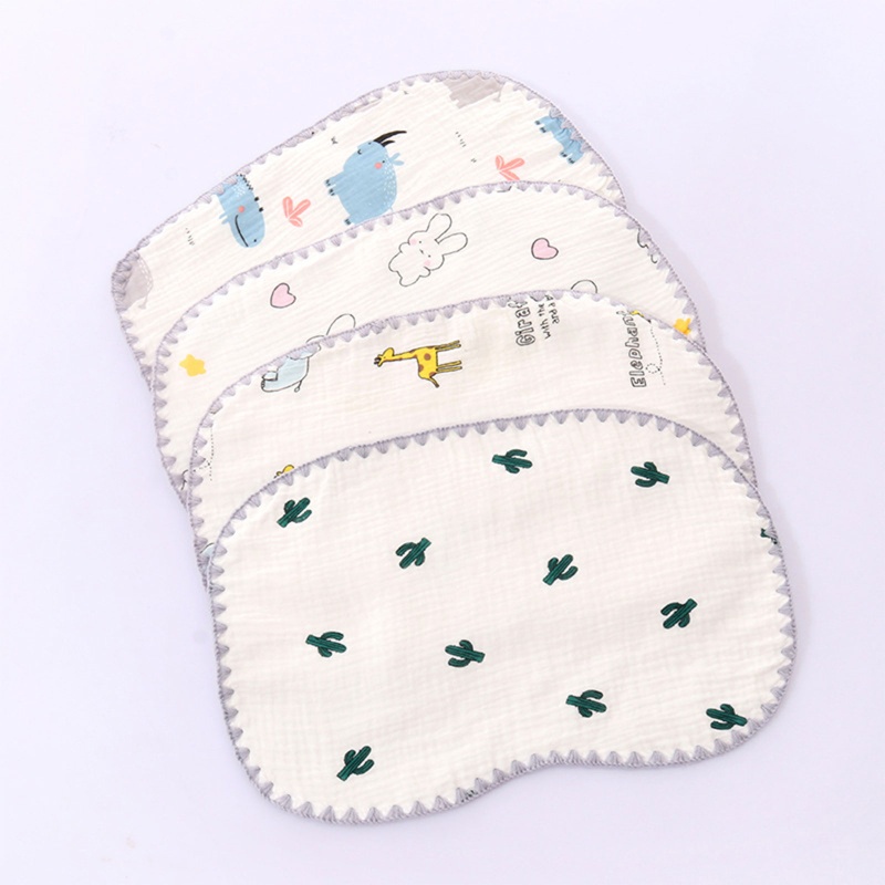 Gối Ngủ 10 Lớp Bằng Cotton In Hoạt Hình Dành Cho Bé Sơ Sinh