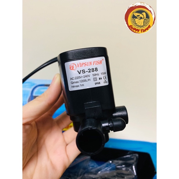 Bộ máng lọc nước VIPSUN VS-288 / VS-188 cho hồ cá cảnh