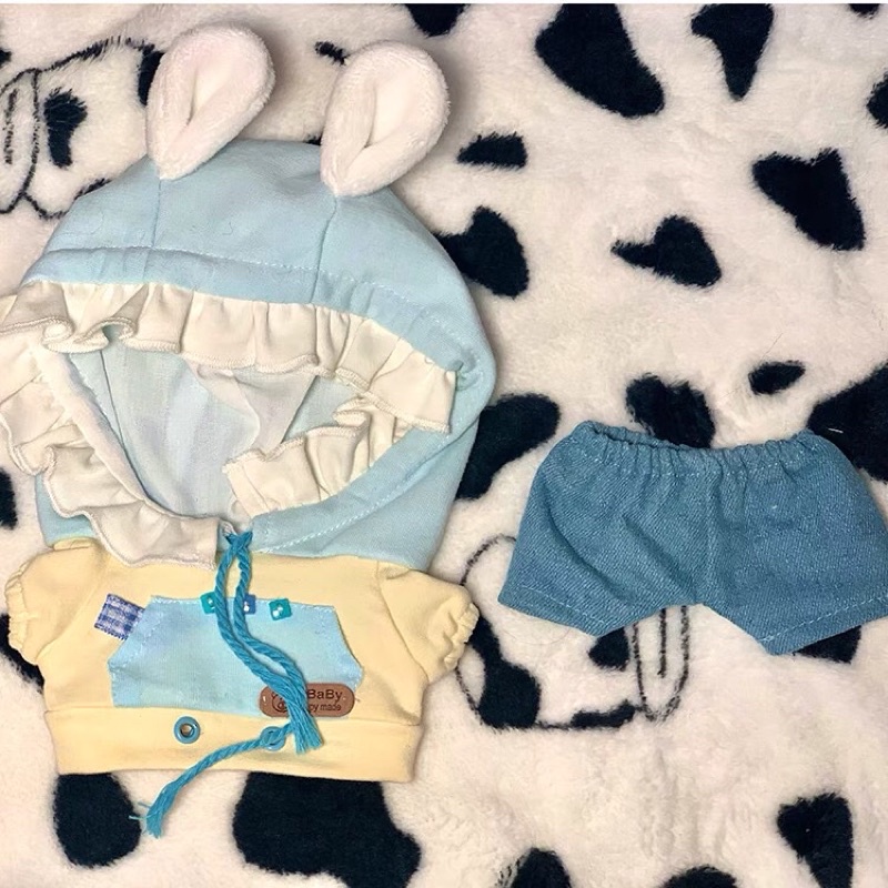 Outfit 20cm Áo Hoodie Và Quần Set 2 Món