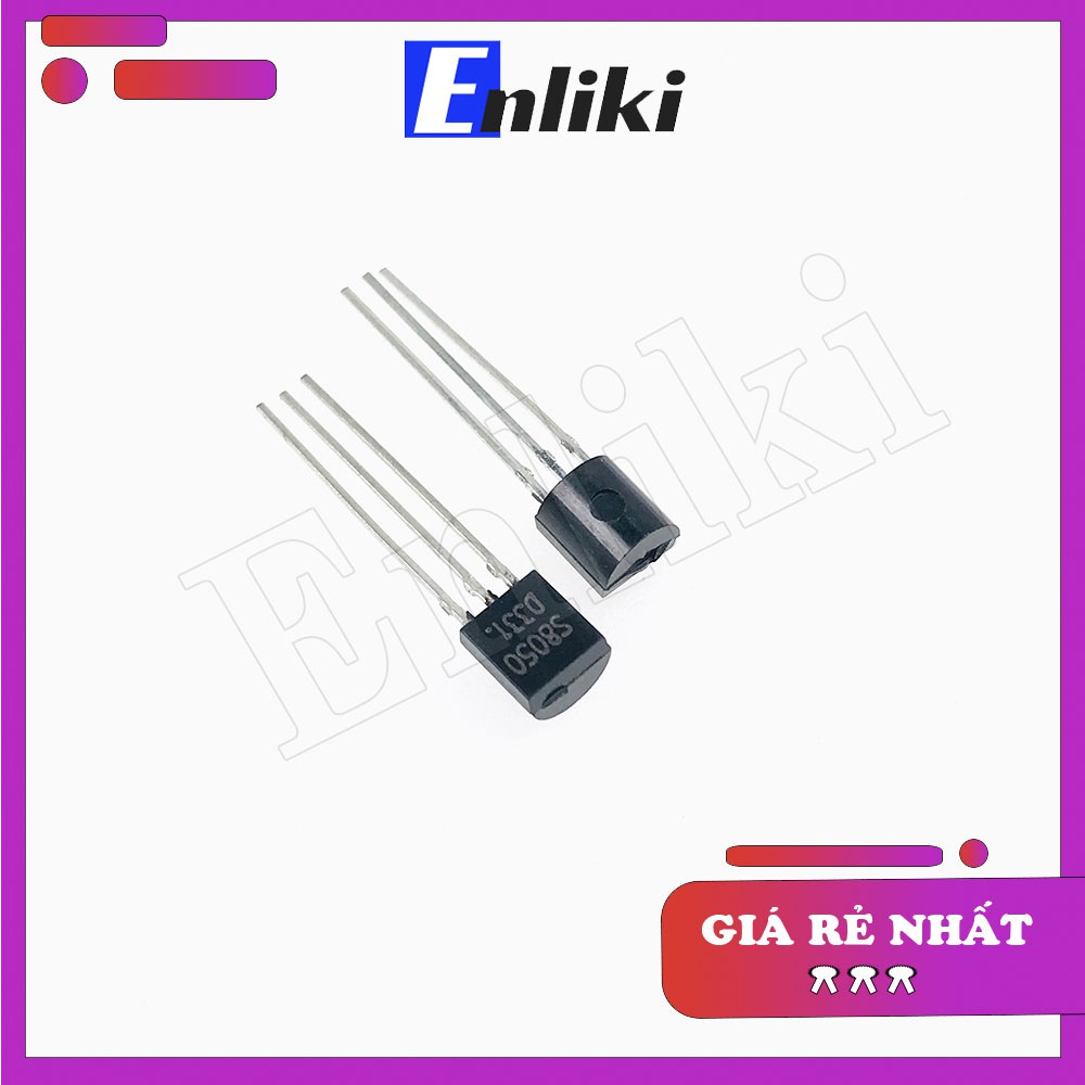 10 Chiếc S8050 TO92 Transistor NPN 0.5A 40V