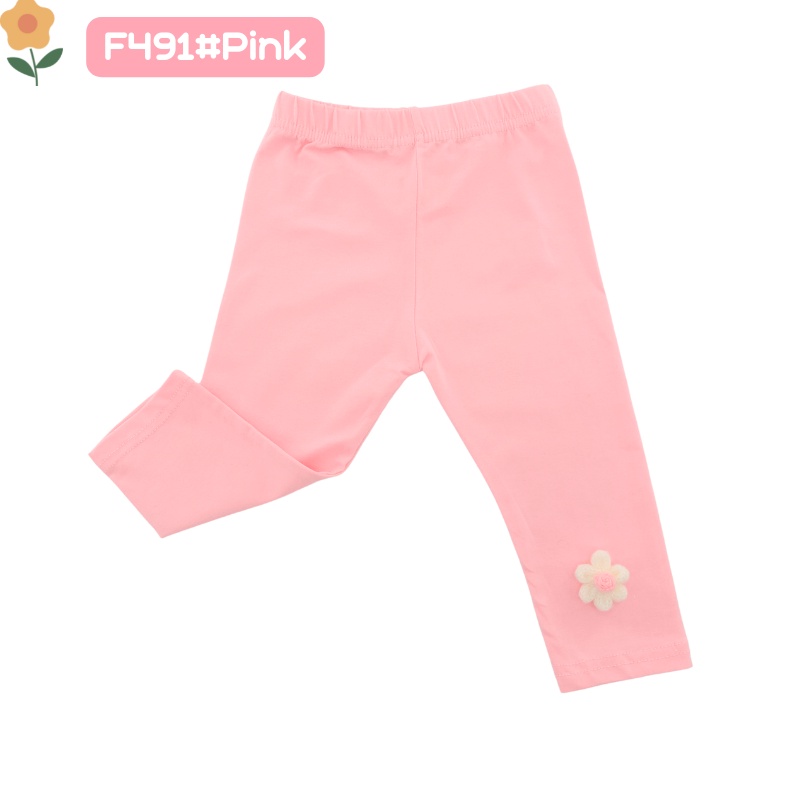 Quần Legging Đính Nơ 3D Phong Cách Hàn Quốc Kiểu Dáng Mới 2022 Dành Cho Bé Gái