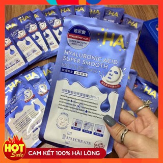 [Hộp 20 Miếng] Hộp Mặt Nạ HA Xanh Tím MayCreate [cos289]