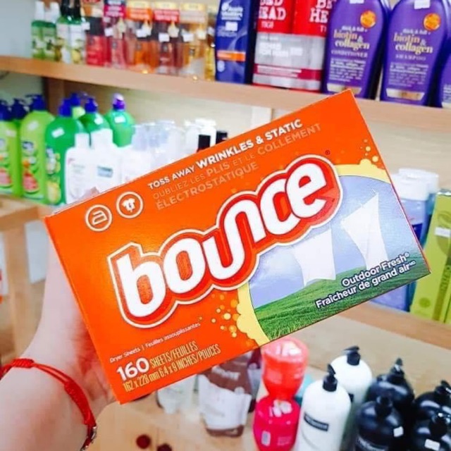 Giấy thơm Bounce hộp 160 tờ