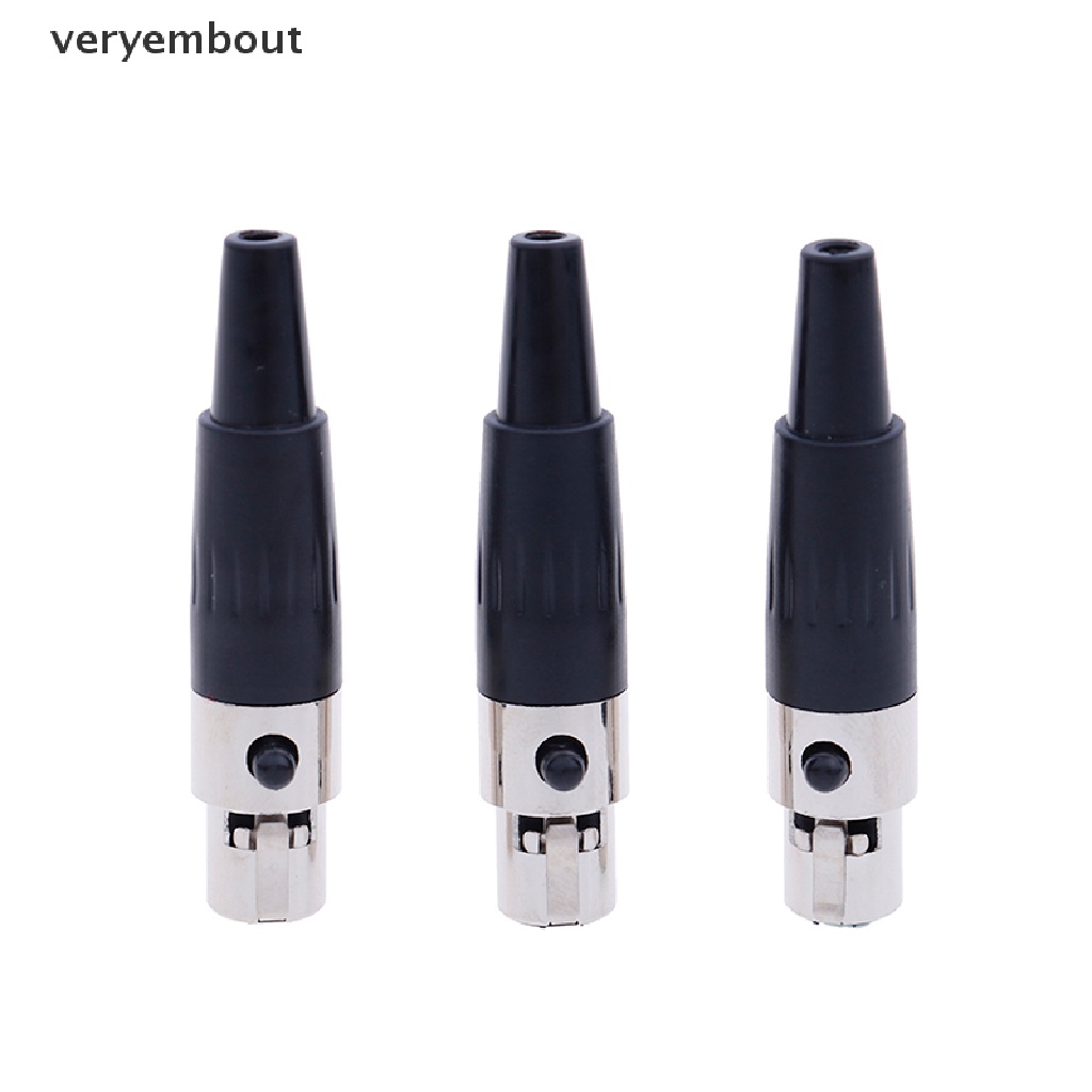 1 Giắc Cắm Âm Thanh 3 Chấu mini TA3F XLR Chuyên Dụng Cho Micro