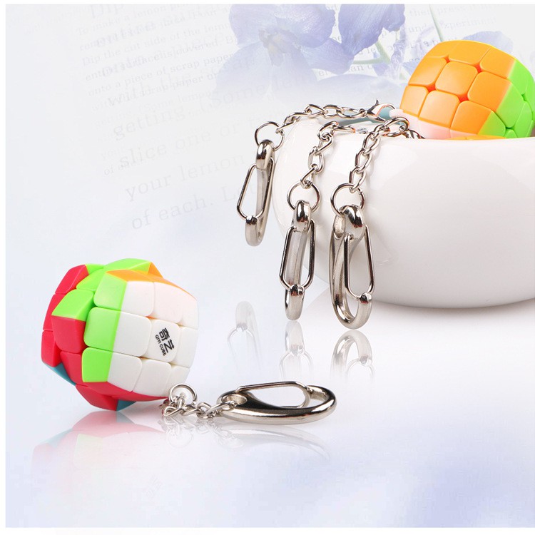 Móc Khóa HYG Toys Hình Khối Rubik Mini Độc Đáo Dành Cho Người Mới Bắt Đầu