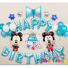 (FREESHIP) Bộ Bóng Bay HAPPY BRITHDAY Trang Trí Sinh Nhật