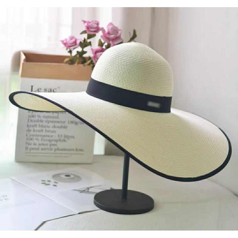 Nón đi biển rộng vành Haka Mũ rộng vành đi biển đẹp chống nắng UV