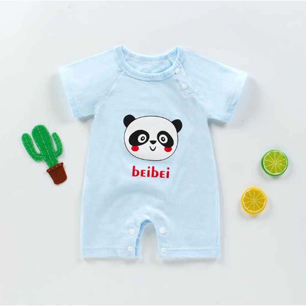 FREESHIP Bộ Bodysuit cho bé trai/gái từ 3-12kg cộc tay hàng đẹp, chất thoáng mát cho bé vận động cả ngày