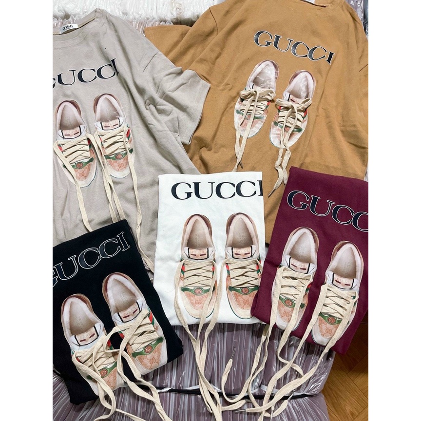 ÁO PHÔNG GUCCI DÂY HÀNG HOT [ RẺ VÔ ĐỊCH]