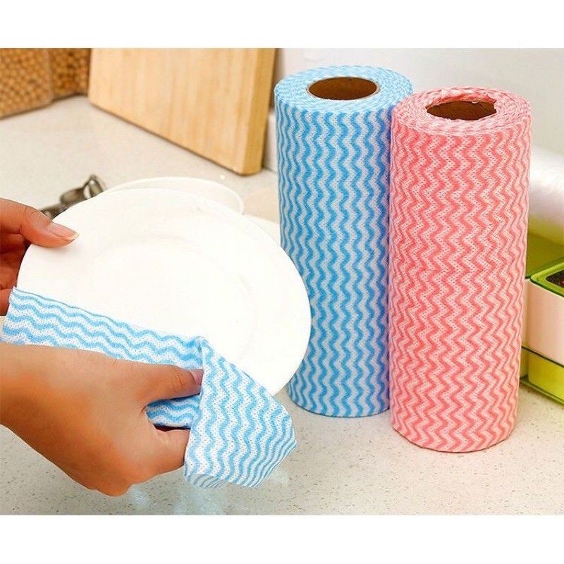 Cuộn khăn lau đa năng cuộn 50 cái