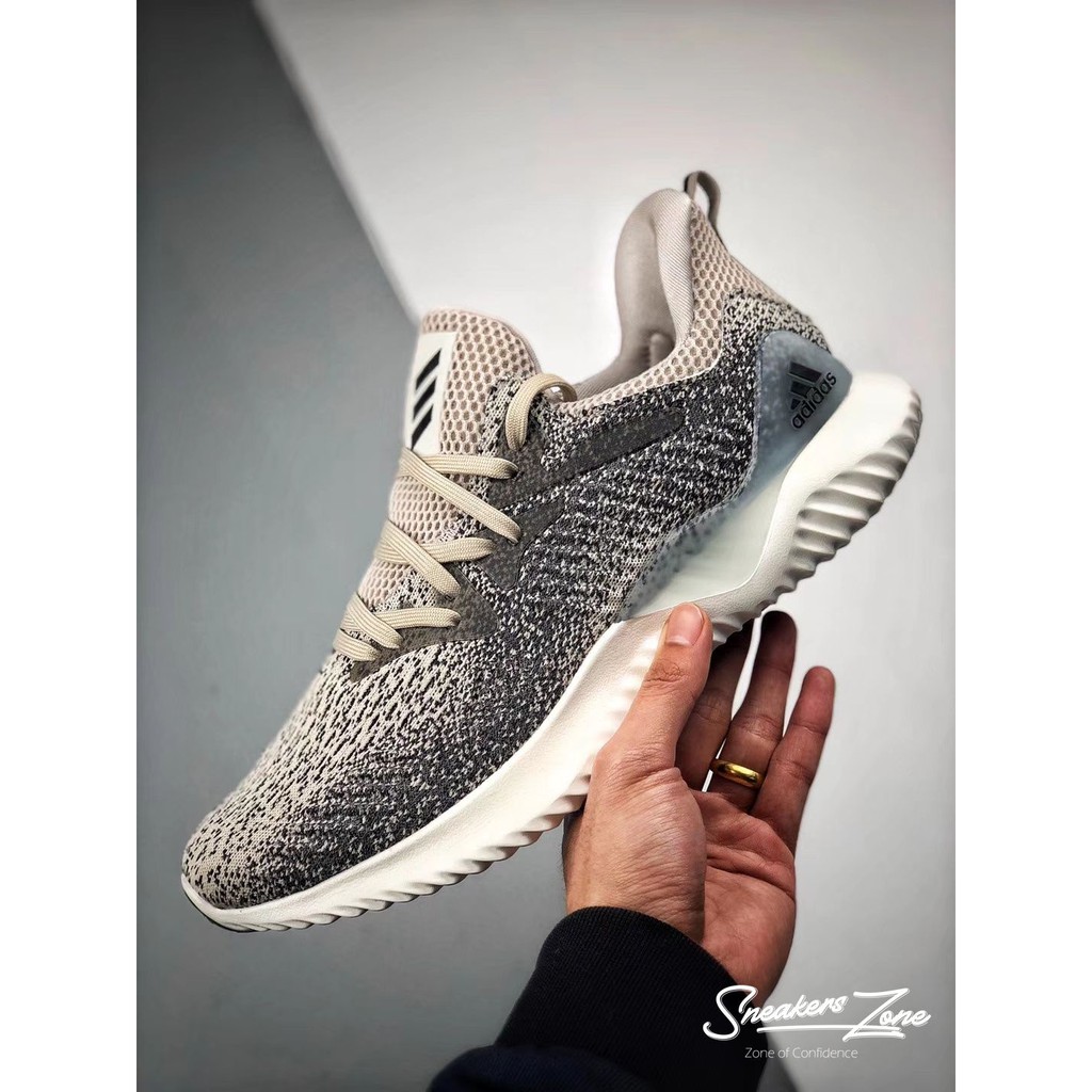 𝐑ẻ 𝐓Ế𝐓 (FREE SHIP + HỘP + QUÀ) Giày thể thao sneaker nam nữ ALPHABOUNCE Beyond 2018 Grey black Xám muối tiêu ^ ; ོ , ! '