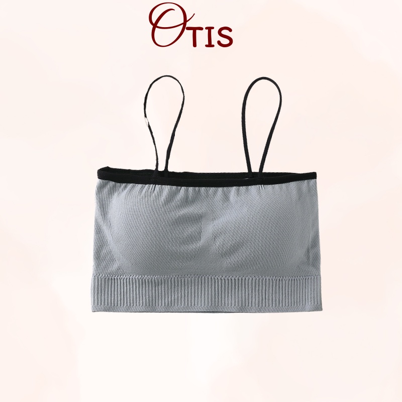 Áo Ngực Gân Tâm Nữ Đệm Su 2 Dây Cotton Cao Cấp Siêu Co Giãn OTIS - 1537