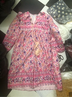 ĐẦM BABYDOLL THỔ CẨM (KÈM VIDEO HÌNH THẬT)