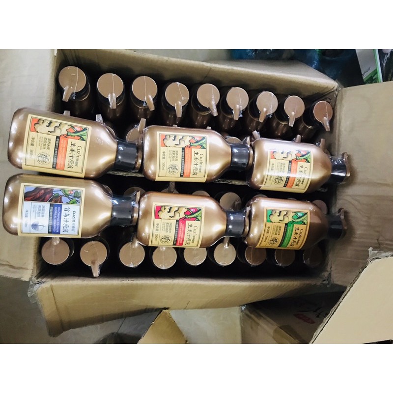 [ CÓ HÀNG SẴN] Dầu gội gừng cuzin thảo dược mềm mượt giảm gầu cân bằng lượng dầu cho tóc