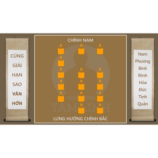 BÀI VỊ CÚNG SAO - VÂN HỚN (VÂN HÁN)