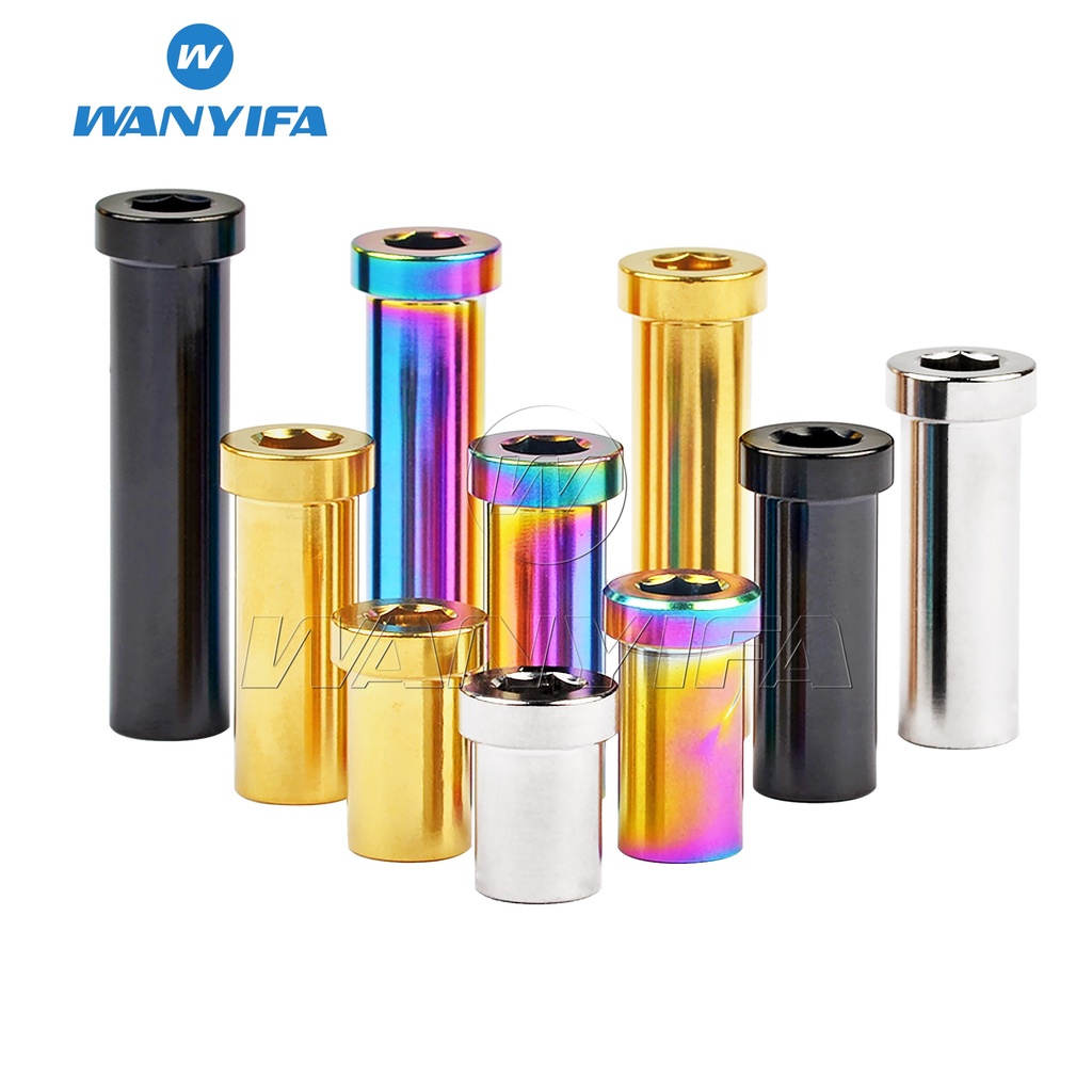 Đai Ốc Titan M6 Dài 13 / 15 / 17 / 21 / 23 / 25 / 31.5 / 33 / 35mm Cố Định Phanh Xe Đạp