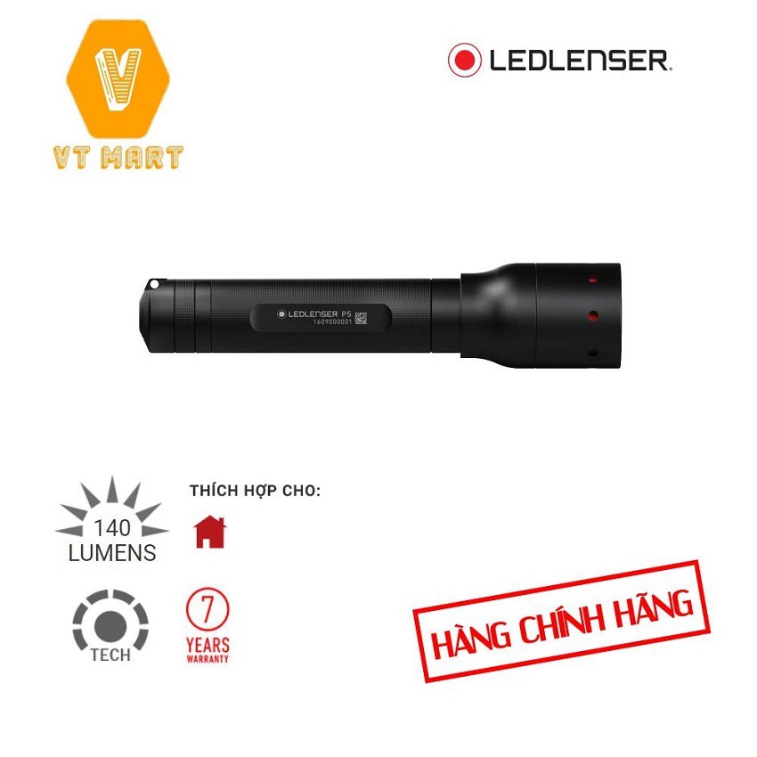 [ CAO CẤP] Đèn Pin Cầm Tay LedLenser P5 mang một thiết kế nhỏ xứng đáng thiết kế năm sao với hiệu năng vượt trội.