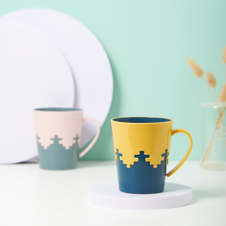 Cốc Uống Nước Phối Màu Hiện Đại -L3