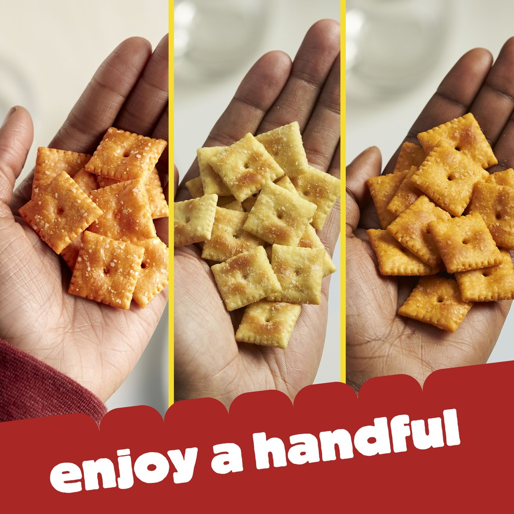 Snack phô mai Cheez-it gói 28-29g/ USA - Cheese Crackers - Không Cholesterol