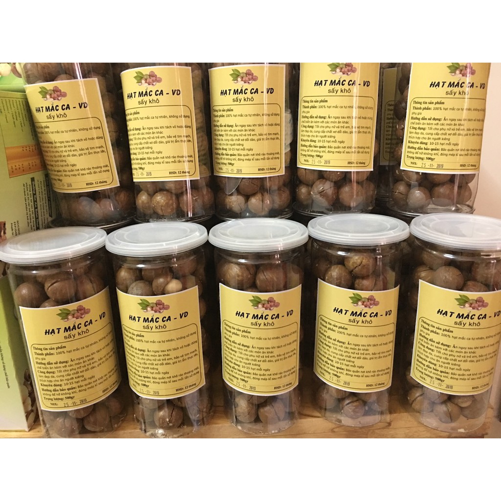 Hạt Macca Sấy Đak Lak Loại VIP (500gr) | BigBuy360 - bigbuy360.vn