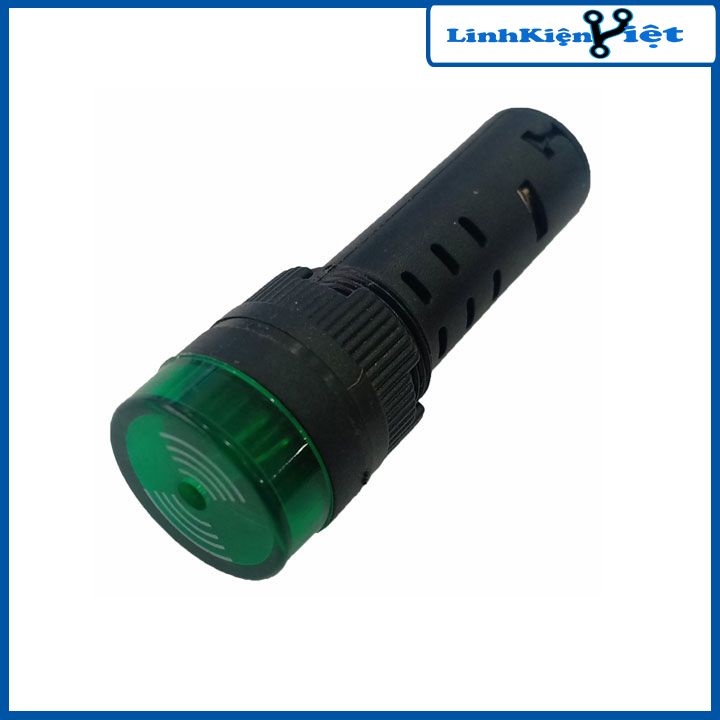 Đèn báo nguồn có còi AD16-16SM 24VDC 3 màu đỏ/vàng/xanh lá