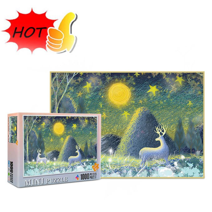 Bộ Đồ Chơi Xếp Hình HDY 1000 Mảnh Giúp Giáo Dục Cho Bé Từ Sớm