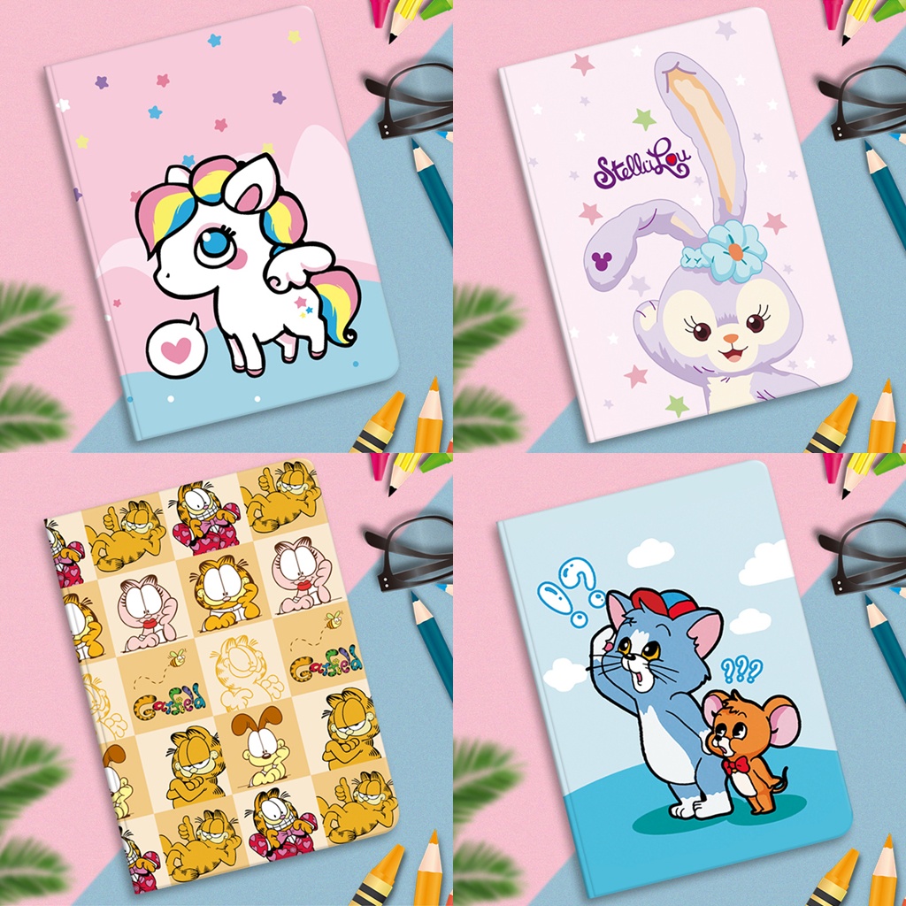 Bao da Ipad Air/Air 2/Air 3/New 2017/2018 hoạt hình cute tự động tắt/mở, dựng được