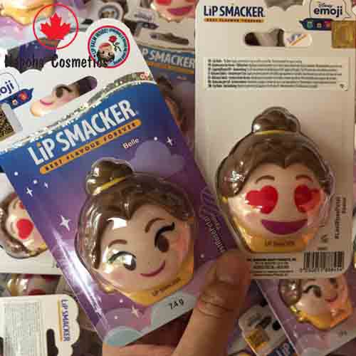 [Chuẩn Auth] Son Disney Emoji – Công chúa Belle Người Đẹp Và Quái Vật – Lip Smacker Disney Emoji Lip Balm (Mae in Usa)