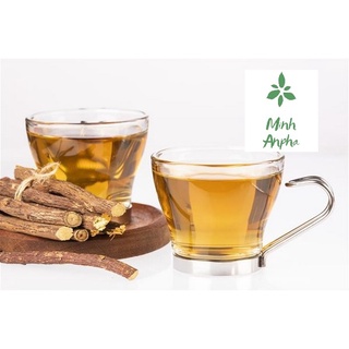 Trà Cam thảo khô thái lát Minh Anpha (dưỡng nhan, thanh nhiêt, ngọt, thơm)