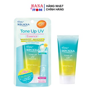 Kem chống nắng Skin Aqua màu xanh da mụn , da nhạy cảm
