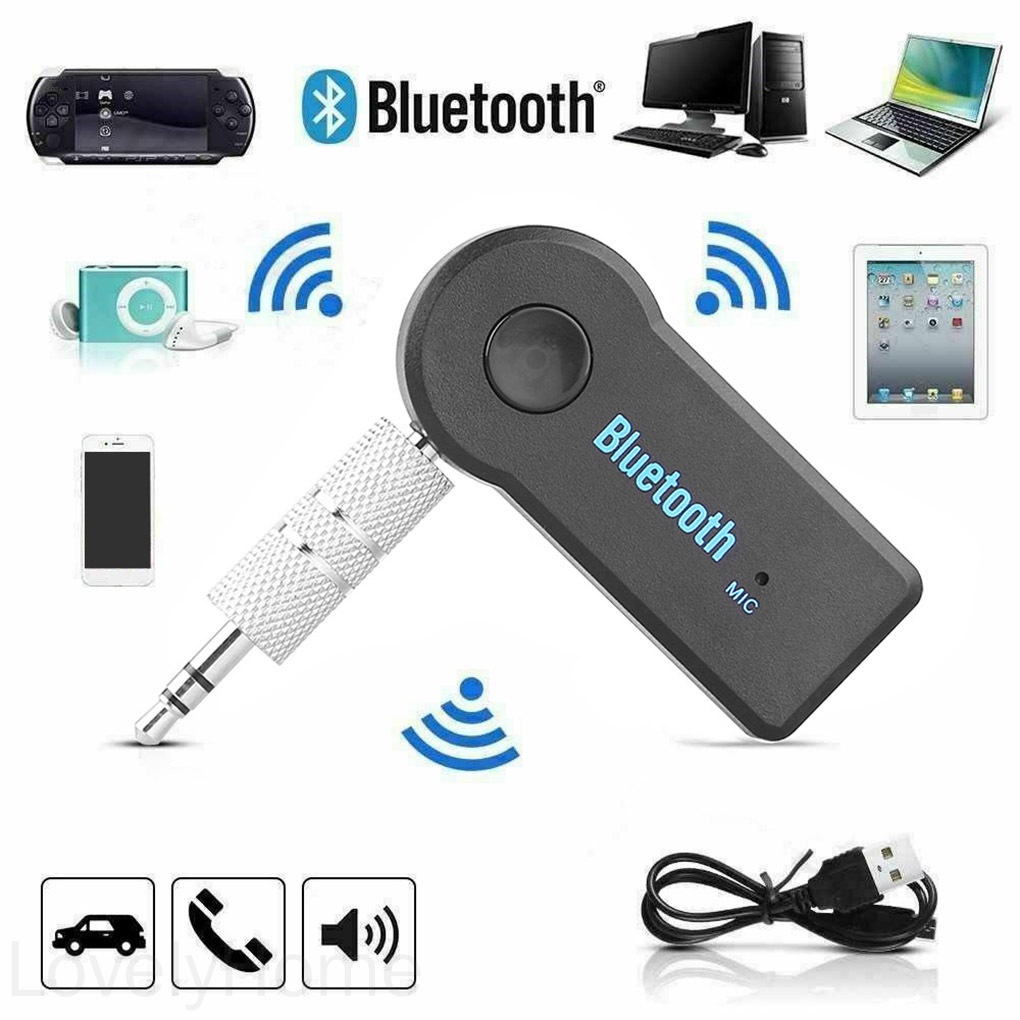 Thiết Bị Nhận Tín Hiệu Bluetooth 5.0 Không Dây Đầu Cắm 3.5mm