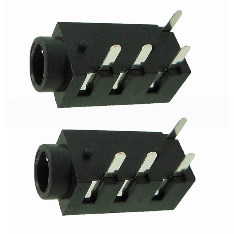 Set 100 giắc cắm âm thanh 3.5mm 4 Pin DIP PJ-320A