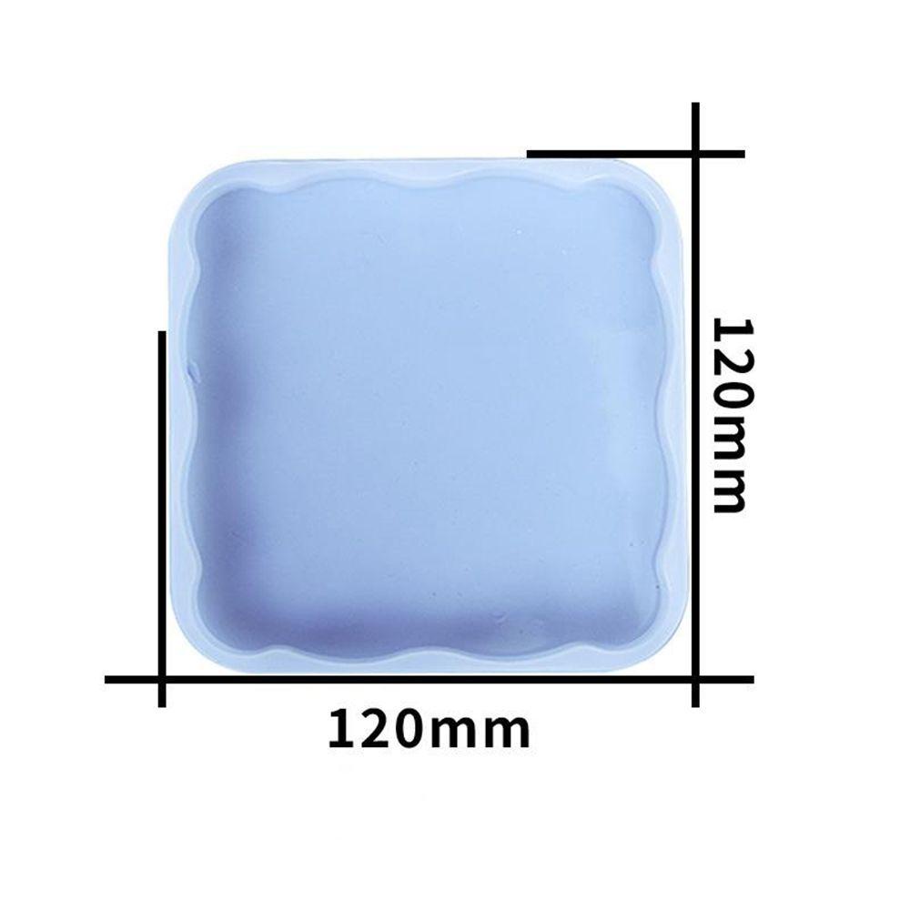 Khuôn Silicone Làm Đế Lót Ly Hình Vuông 12cm
