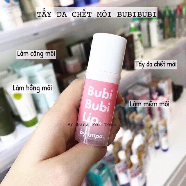 TẨY TẾ BÀO CHẾT MÔI SỦI BỌT BUBI BUBI LIP | BigBuy360 - bigbuy360.vn