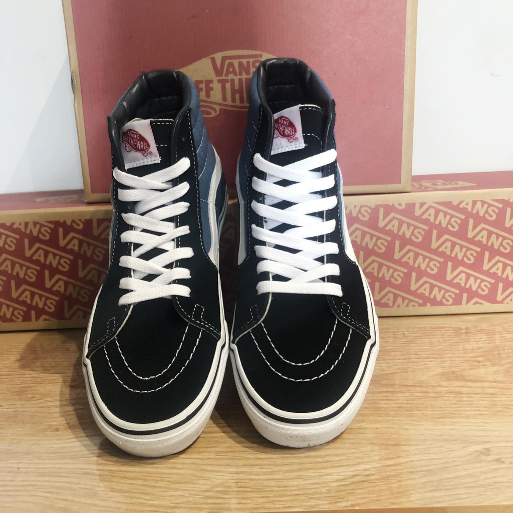 Giày Vans SK8 cổ cao navy chính hãng