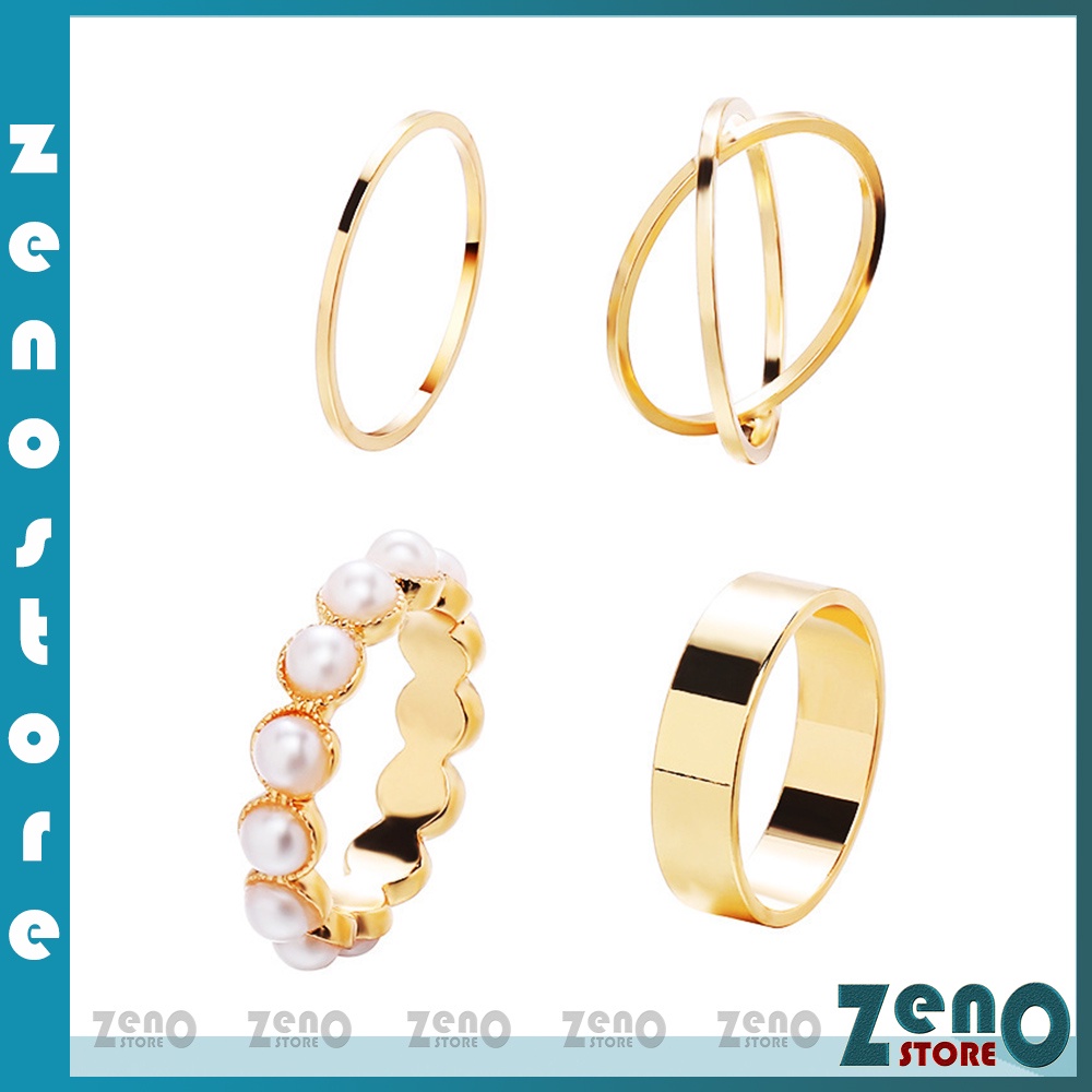 Bộ nhẫn ZenO 4 nhẫn N07 phá cách và cổ điển