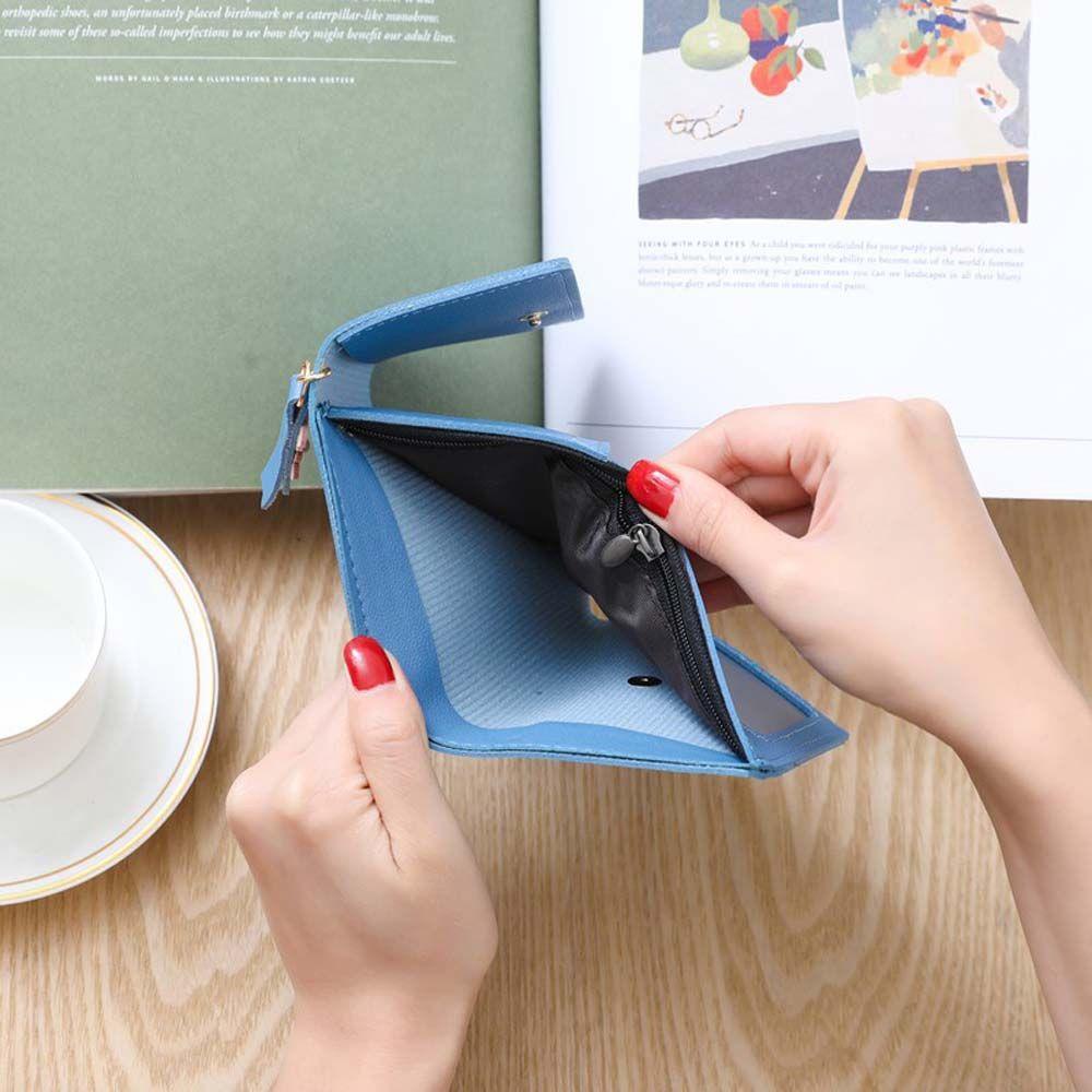 Ví Da PU Nhiều Ngăn Đựng Thẻ / Tiền Thời Trang Cho Nữ Giá Đỡ