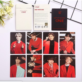 Set card ảnh ON:E in hình Bangtan