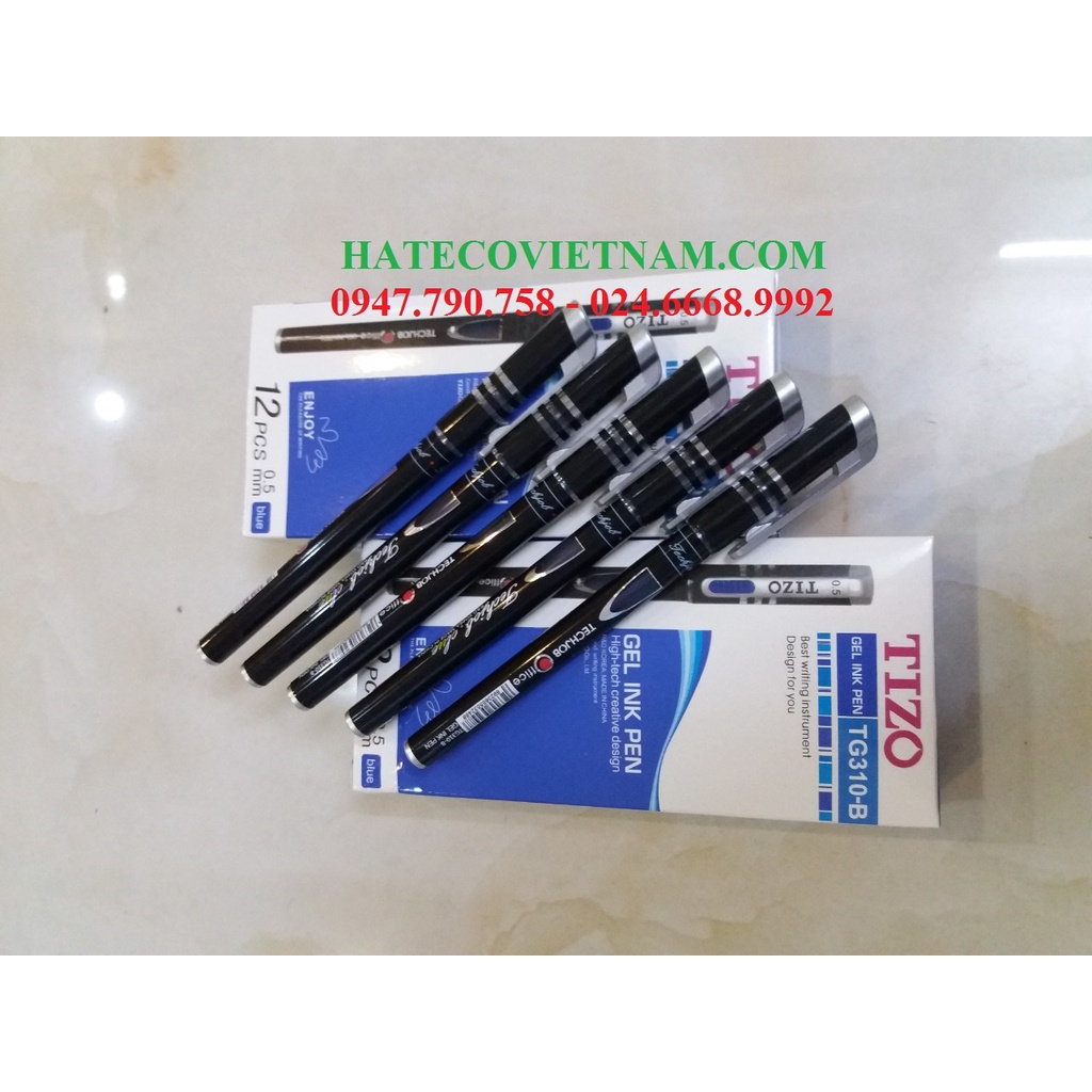 Bút nước Tizo TG310 xanh - Bút gel Tizo techjob
