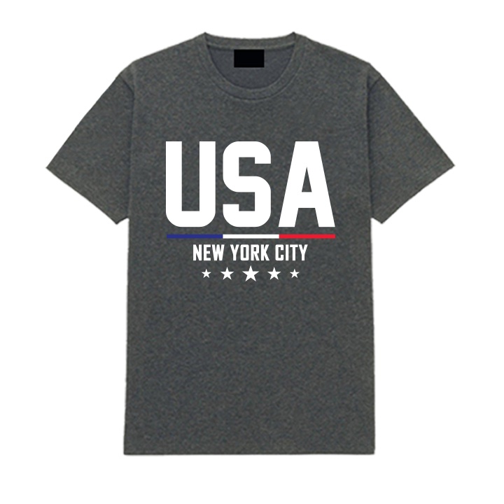 Áo Thun USA Nam Nữ Unisex Tay Ngắn Mẫu Mới