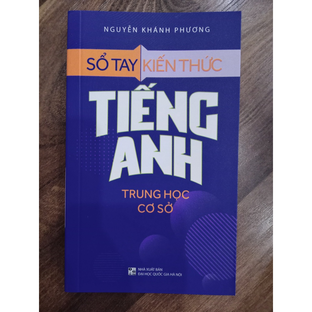 Sách - Sổ tay kiến thức tiếng Anh trung học cơ sở