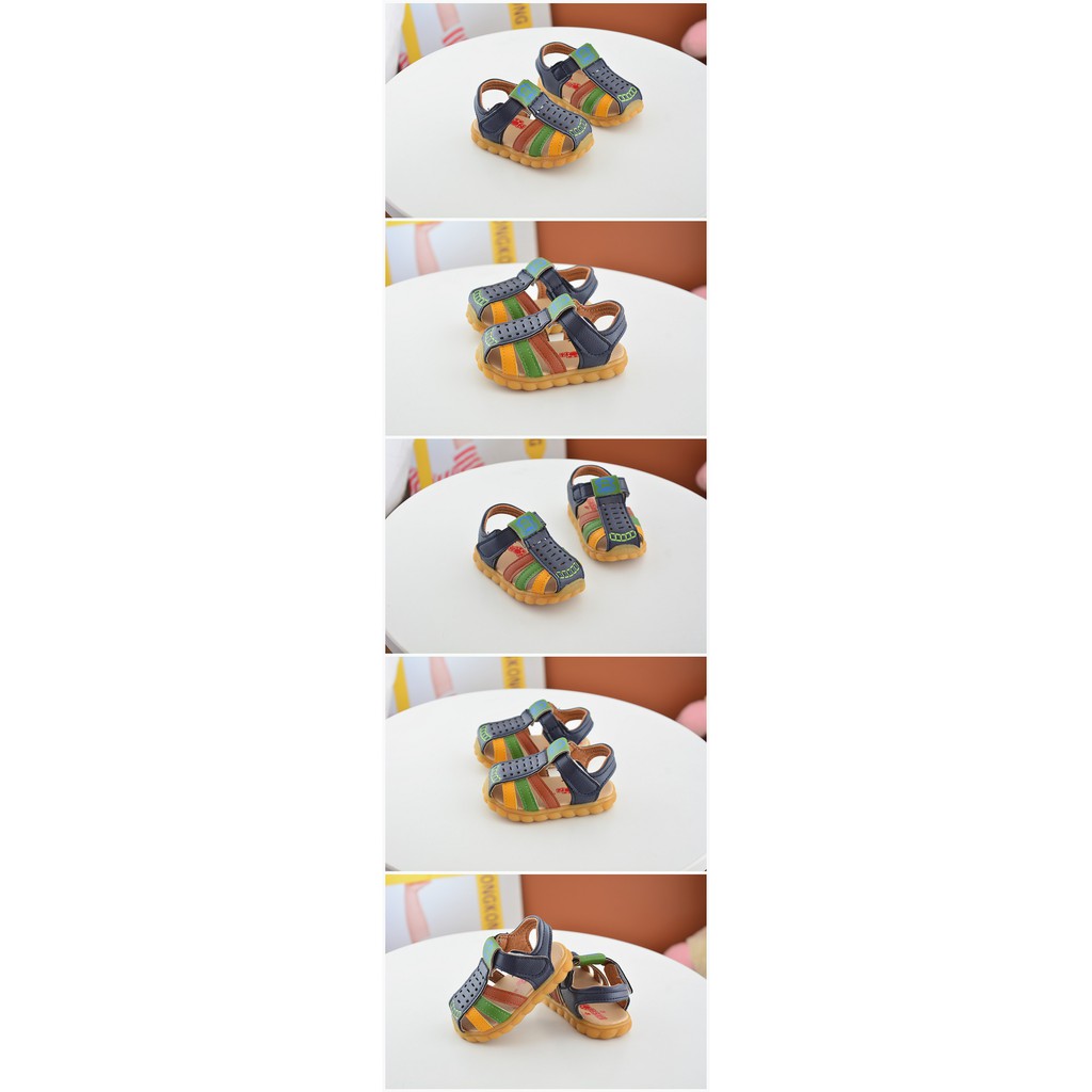 Sandal tập đi cho bé trai và bé gái kiểu rọ 206( Có video quay thật)