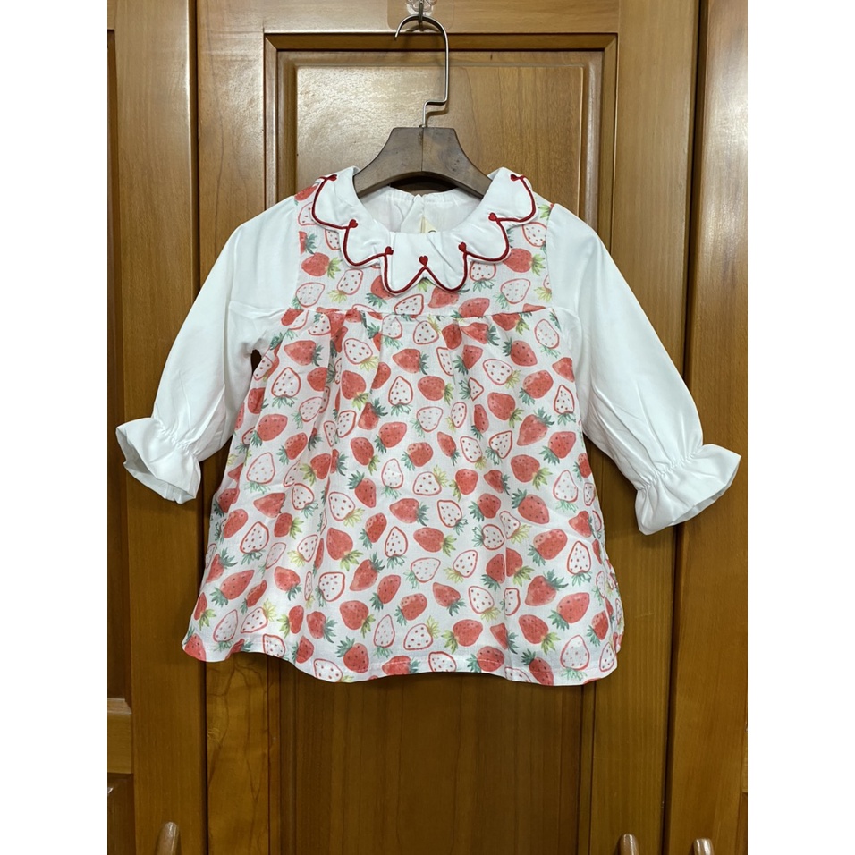 Váy Dâu Tây Cho Bé Gái Size 8-16kg
