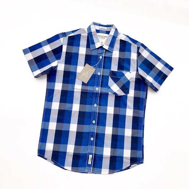 Áo sơ mi sọc ngắn tay nam | BigBuy360 - bigbuy360.vn