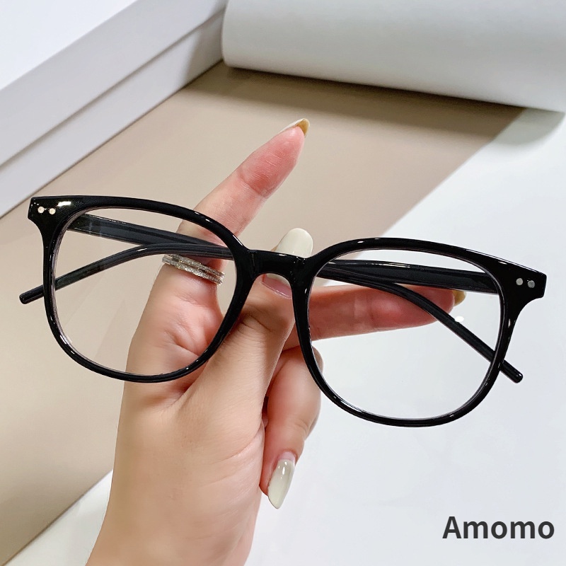 kính cận có độ -1.0~6.0 Kính Cận Gọng Tròng Trong Suốt Thời Trang Unisex gọng kính trong suốt/gọng kính nhựa dẻo/gọng kính nữ/kính thời trang nữ/mắt kính cận