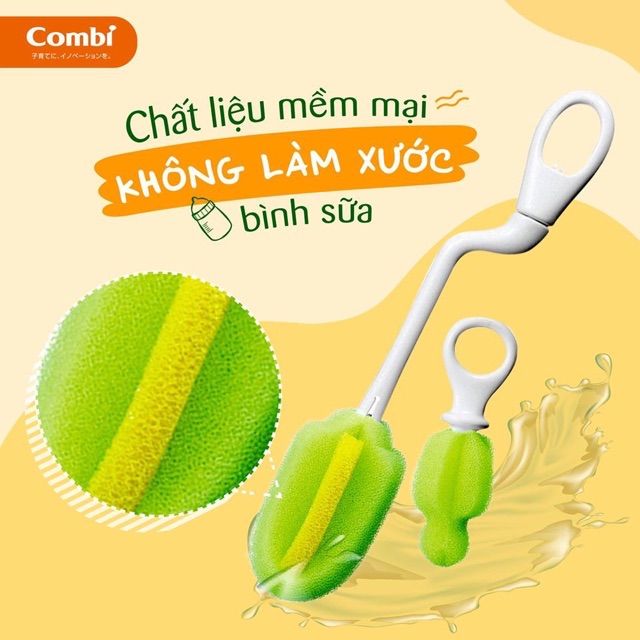 BỘ CỌ RỬA BẢO VỆ BÌNH COMBI 360 ĐỘ CHÍNH HÃNG