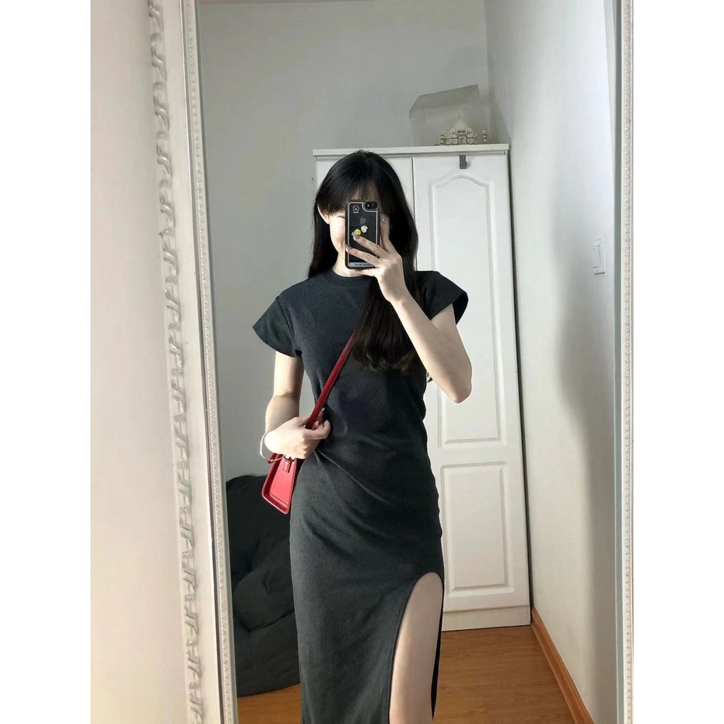 Đầm Dáng Ôm Xẻ Tà Gợi Cảm Quyến Rũ Thời Trang Mùa Hè Cho