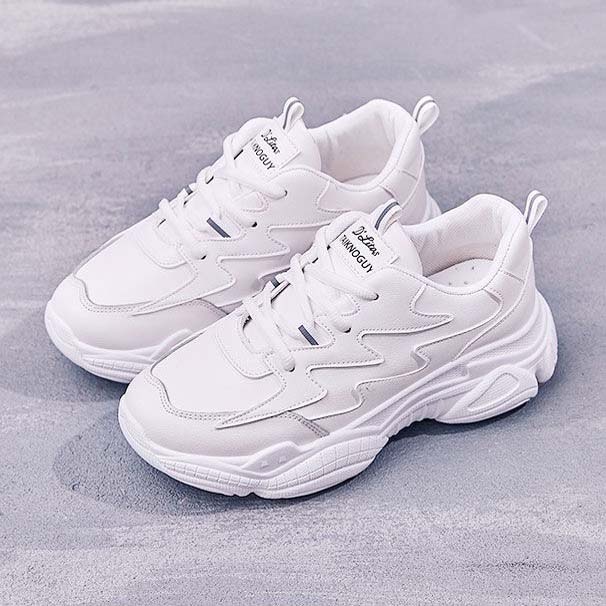 [SIÊU SALE] Giày sneaker nữ cao cấp SF-06 (Trắng)